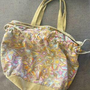 XL tote bag star print